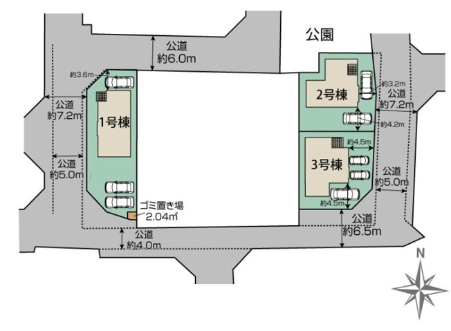 【区画図】 | 船橋市二和西3丁目