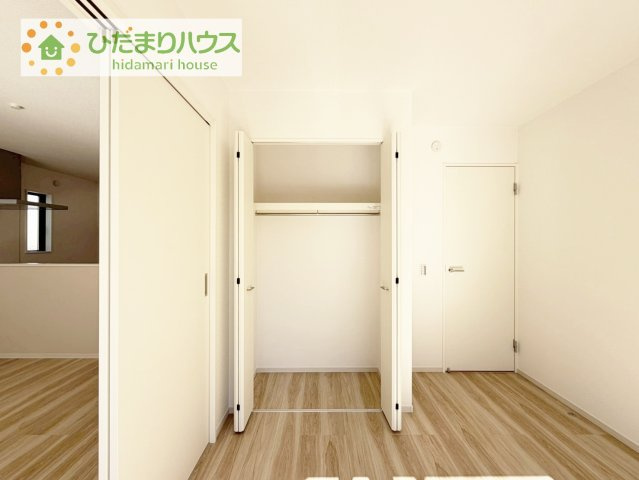 【収納】 | 取手市井野9期　新築戸建　2号棟 | クローゼットタイプの収納は荷物がどこにあるかすぐに見つかります！