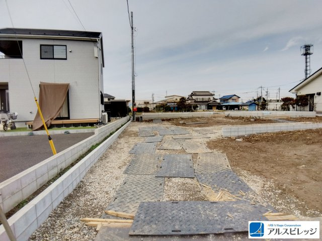 新築／富士見市下南畑　第10　全3棟の前面道路含む現地写真|前面道路の様子です