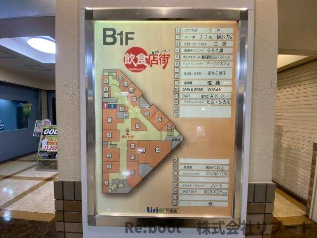 リリオ弐番館の区画図