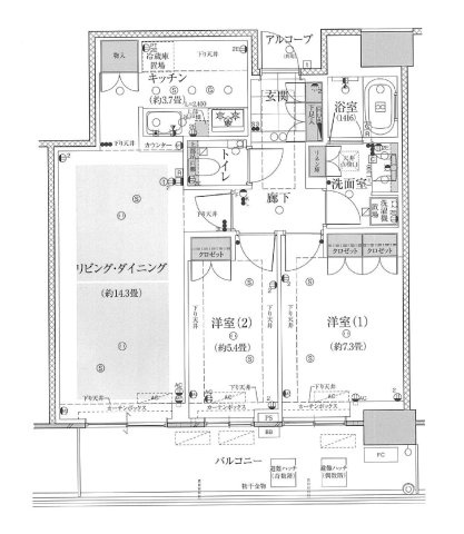 グランドメゾン新梅田タワー THE CLUB RESIDENCE