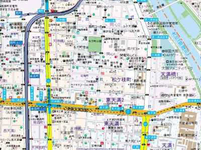 【地図】 | ラナップスクエア南森町ネクストステージ
