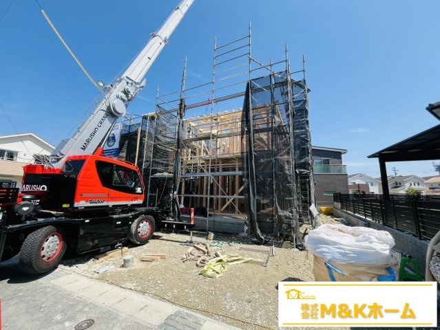 常滑市飛香台7丁目　全2棟　2号棟の前面道路含む現地写真|Ｒ8.4.3撮影　並列駐車2台可能☆
