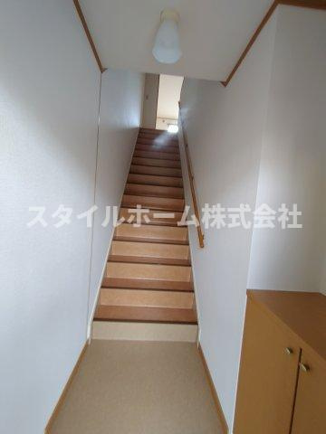 ハイステージ桜Aの玄関|同建物内別部屋の写真です。