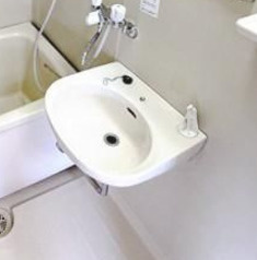 アトラス大山の洗面所