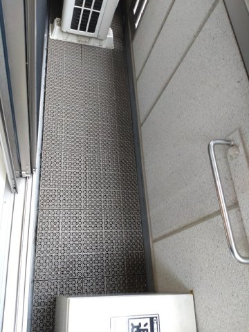 エクシヴ髙田のバルコニー