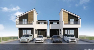 【外観パース】 | 調布市八雲台1期　１号棟