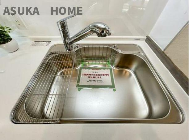 サングレイス横浜駅東のキッチン|シンクになります。お掃除しやすそうですね。