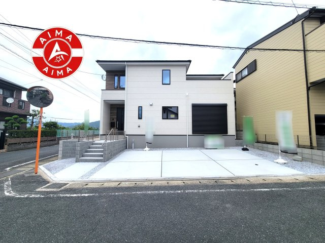 筑紫野市大字永岡第1-1棟（1号棟）　の外観|デザイン性のある外観です。