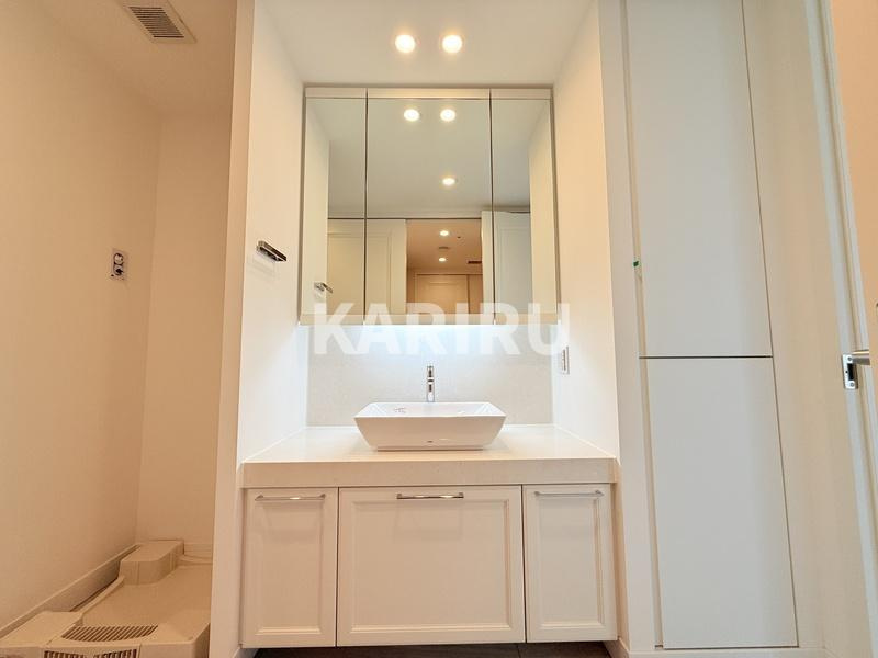 グラングリーン大阪　ＴＨＥ　ＮＯＲＴＨ　ＲＥＳＩＤＥＮＣＥの洗面所