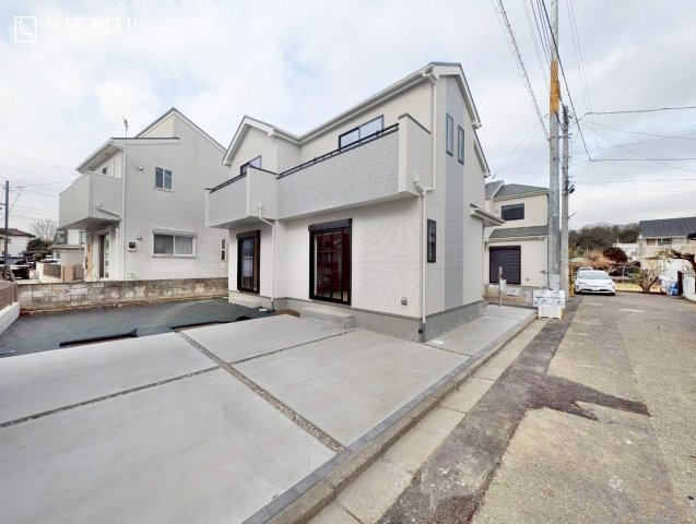 【外観】 | 陽の光をたっぷりと浴びながら気持ち良く生活が出来ます。夢のマイホーム、夢ではなく実現出来ます！見学・ご相談等、お気軽にご連絡下さい。