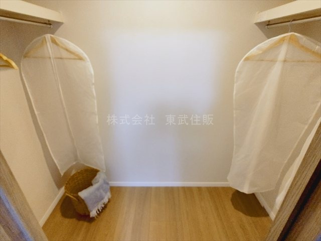 【収納】 | みよしみずほ台サンライトマンションD棟 | 洋室5.3帖ウォークインクローゼット
