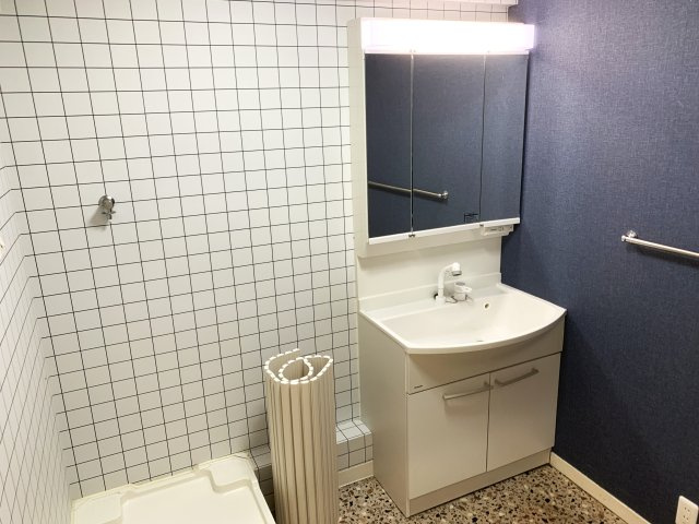 桂川ハイツ4号館502号室の独立洗面台