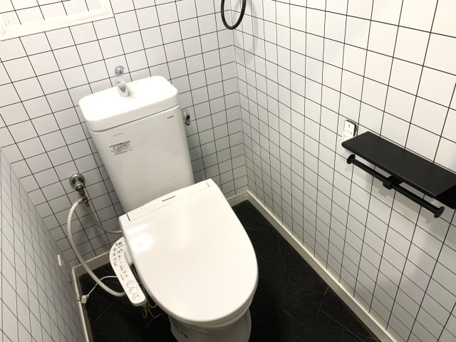 桂川ハイツ4号館502号室のトイレ