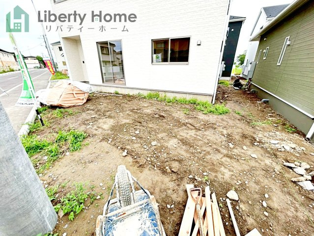 常総市本石下第12　新築戸建　8号棟の庭