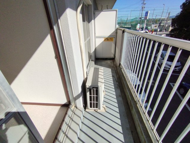 マンションＨＵのバルコニー