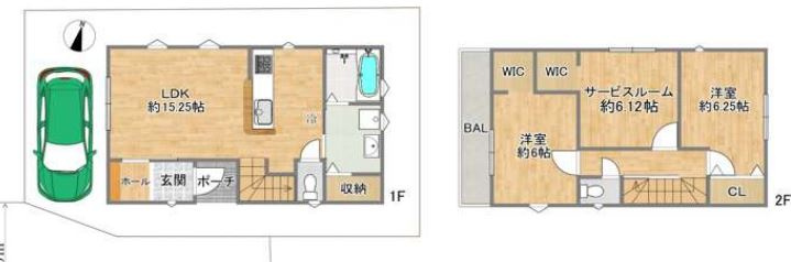 魚住錦が丘戸建て