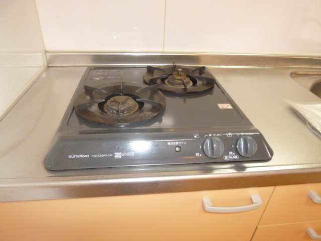 フジパレスのキッチン|ガスコンロ