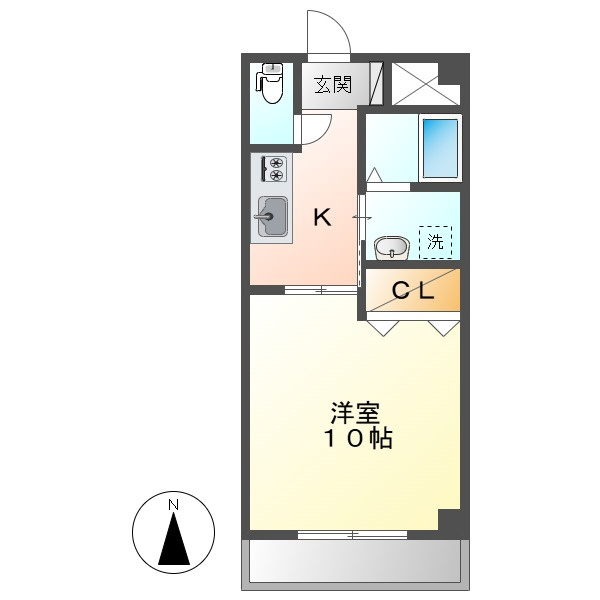 フジパレスの間取り