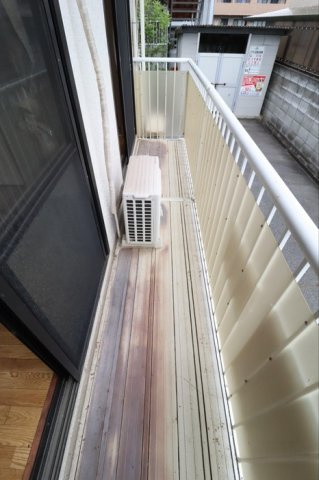 マンハイム前川のバルコニー