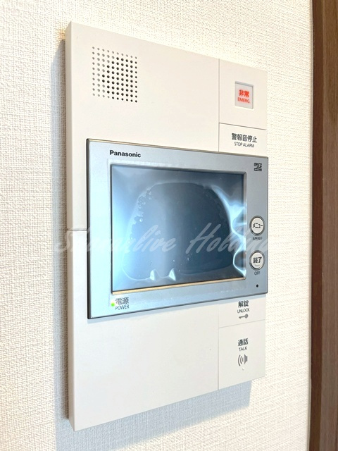 ドゥーエ横濱鶴見のセキュリティ|モニター付きインターホンでセキュリティ安心♪