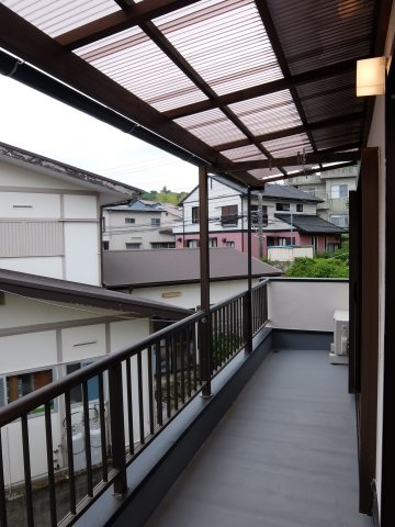 伊東市　川奈のバルコニー