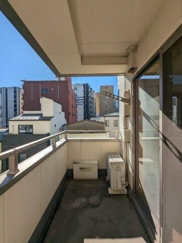 入谷さくらさくレジデンスのバルコニー