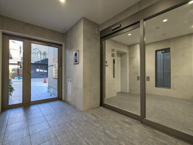 入谷さくらさくレジデンスのロビー