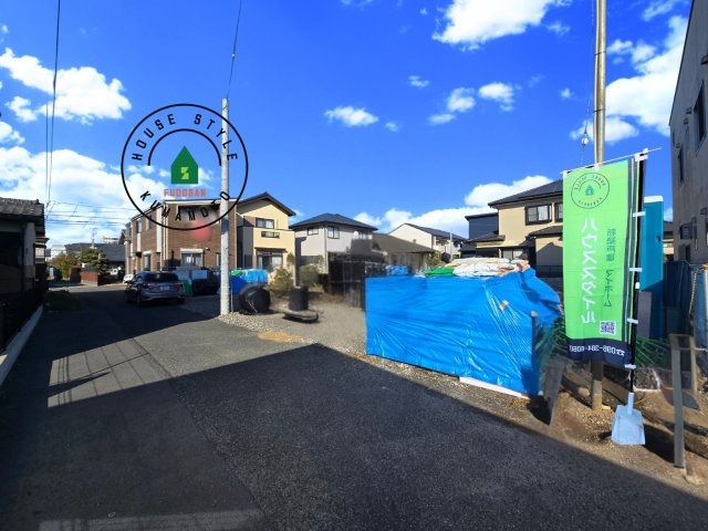 熊本市西区野中2丁目第1-2棟(1号棟)の前面道路含む現地写真|見学の時間などお気軽にお問い合わせ下さい。