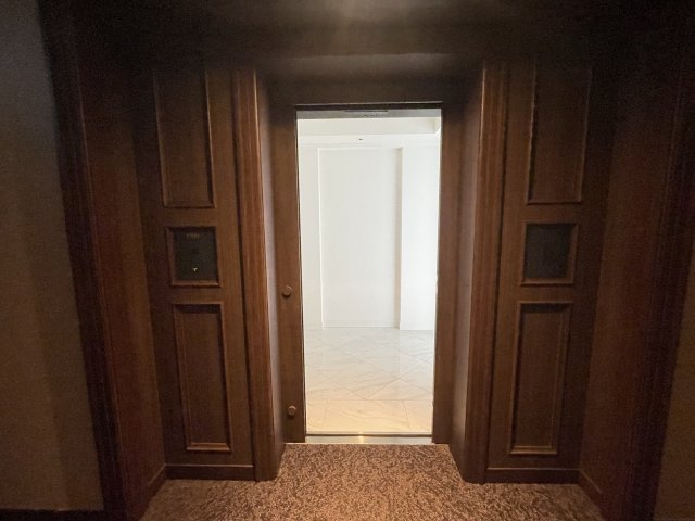 グラングリーン大阪THE NORTH RESIDENCEの玄関
