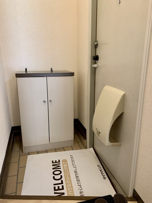 フレグランスゆたかＢの玄関