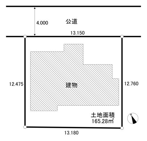 千葉市稲毛区天台4丁目土地