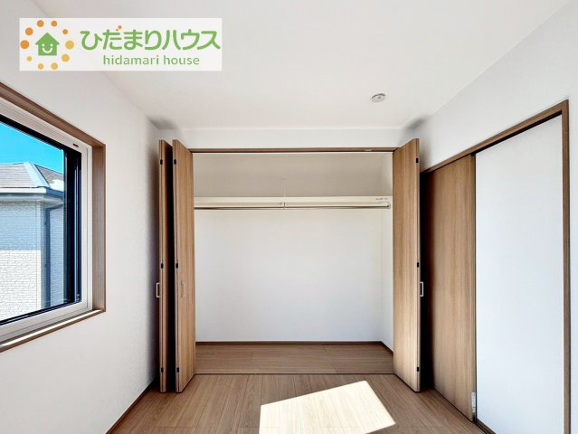 【収納】 | タマタウン阿見町うずら野Ⅱ　新築戸建　2号棟 | クローゼットタイプの収納は荷物がどこにあるかすぐに見つかります！