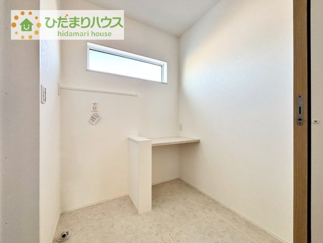 【ランドリースペース】 | タマタウン阿見町うずら野Ⅱ　新築戸建　2号棟 | 広々したランドリースペース♪