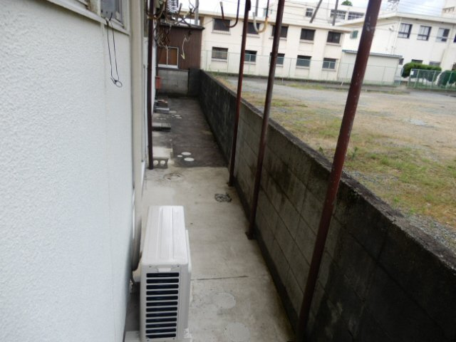 大崎荘のバルコニー