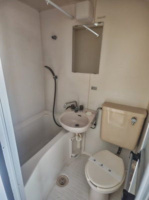 【浴室】 | プチメゾン萱島 | きれいなお風呂です