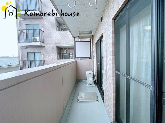 ライオンズマンション大宮浅間町のバルコニー|3/19撮影済み