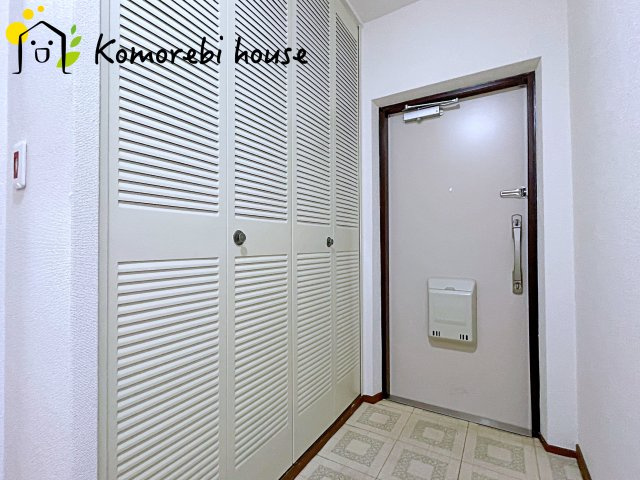 大宮七里サンコーポの玄関|シンプルで使いやすい玄関です