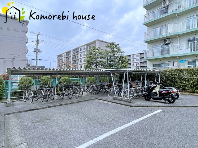 大宮七里サンコーポの駐輪場