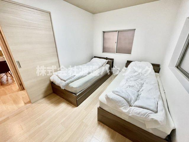 波除2丁目戸建ての寝室