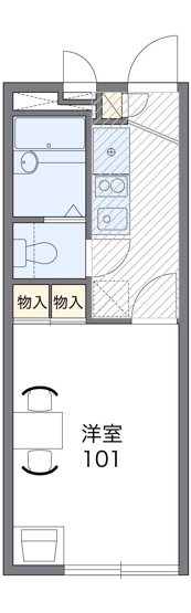 【間取り】 | レオパレストミーズ | 画像2