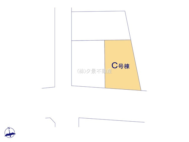 《仲介手数料無料》桜区大字神田427-2新築一戸建てハートフルタウンの区画図