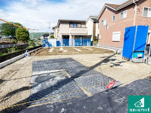 姫路市伊伝居　第1期　新築一戸建ての外観|周辺は落ち着いた街並みの住宅地！子育てがしやすい住環境です！まだ未完成ですが、現地でしかわからない事もございます。是非一度ご覧ください。