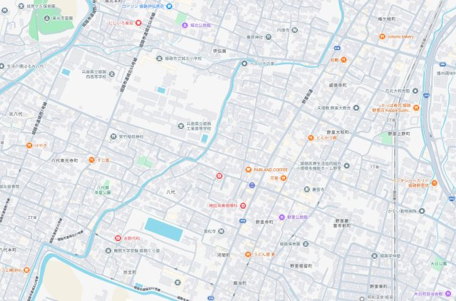 姫路市伊伝居　第1期　新築一戸建ての地図