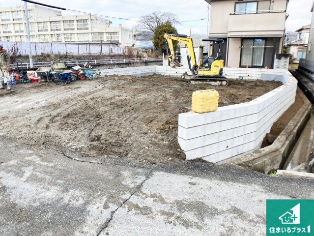 姫路市伊伝居　第1期　新築一戸建ての外観|周辺は落ち着いた街並みの住宅地！子育てがしやすい住環境です！まだ未完成ですが、現地でしかわからない事もございます。是非一度ご覧ください。