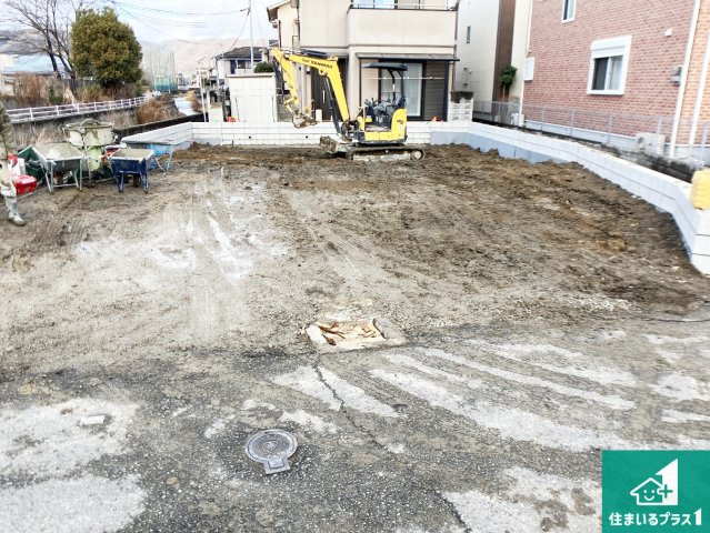 姫路市伊伝居　第1期　新築一戸建ての外観|周辺は落ち着いた街並みの住宅地！子育てがしやすい住環境です！まだ未完成ですが、現地でしかわからない事もございます。是非一度ご覧ください。