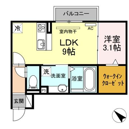 ベルクの間取り