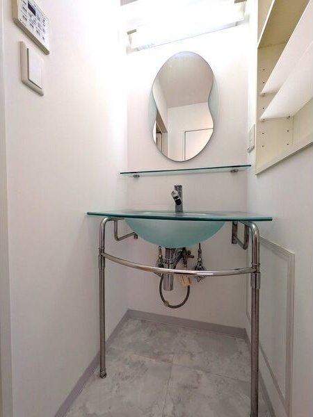 プロシード金山2の洗面所