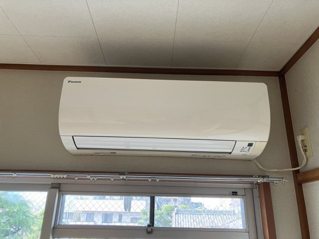 RGハイツIIのバルコニー