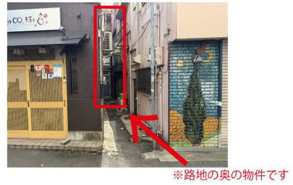 兎我野町店舗の外観